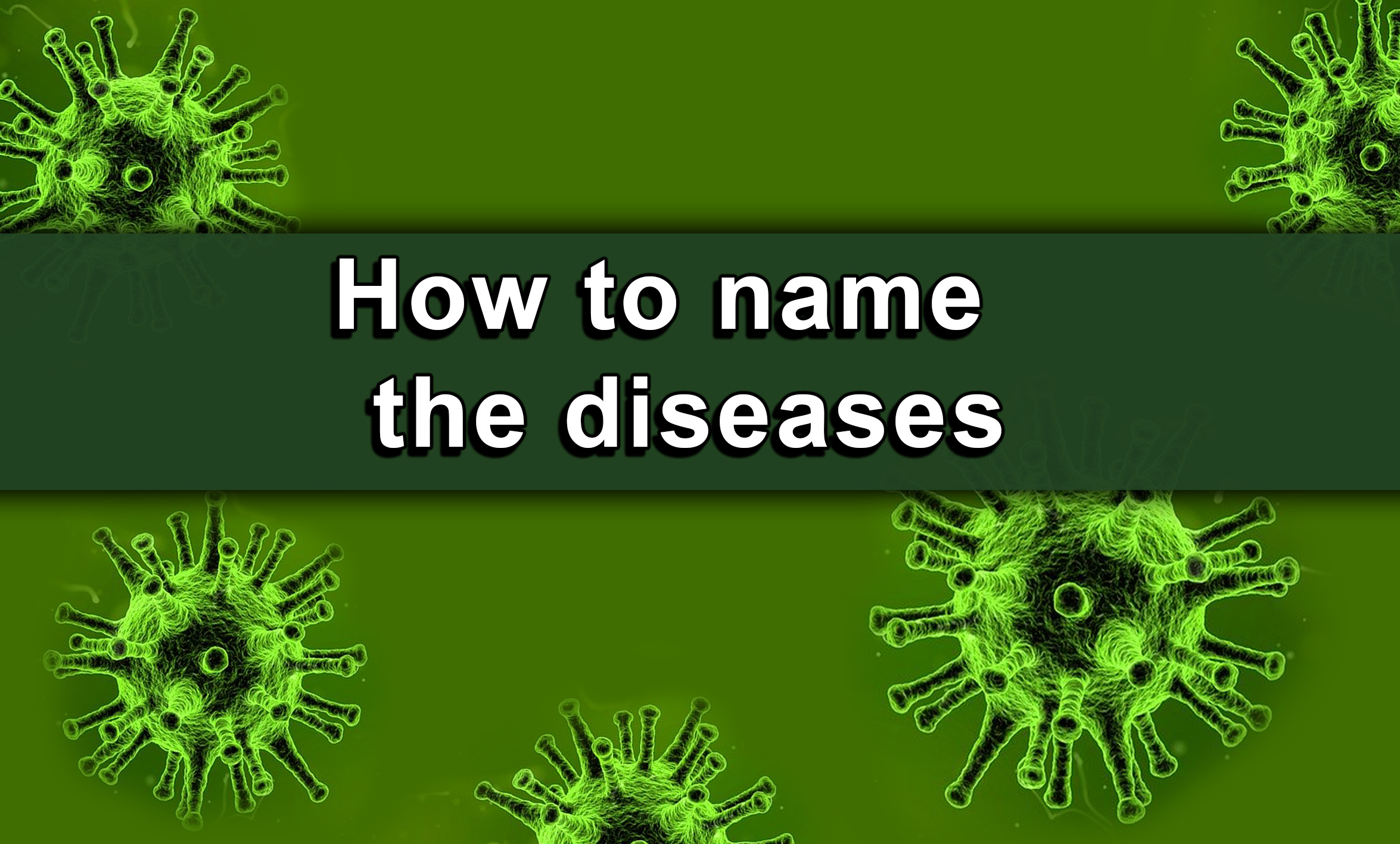 How To Name The Diseases Health For Best Life